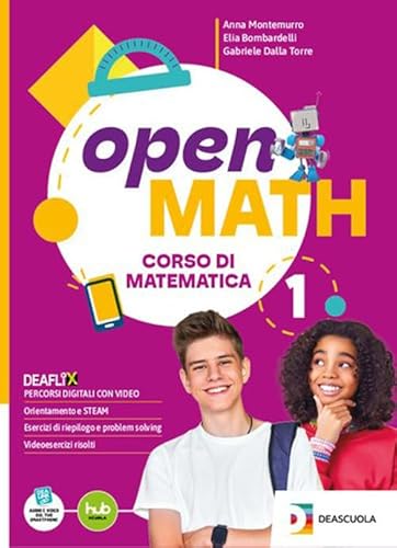 9791255312314 Open math. Edizione curricolare. Con Quaderno delle competenze. Per la Scuola media. Con e-book. Con espansione online (Vol. 1)