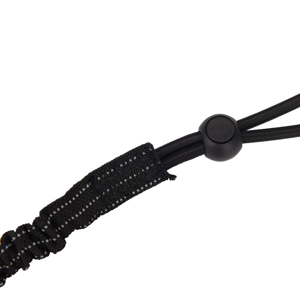 CYSKY Tool Lanyard 3pcs Correa de herramienta de seguridad retráctil con mosquetón de bloqueo de aluminio y extremo de bucle ajustable, límite de peso máximo 16 kg / 35 lb
