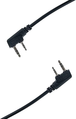 Miniatura 7 de Kenwood - Micrófono de radio militar de mano con PTT para Baofeng UV-5R BF-888S UV-82 UV-82 UV-82HP Kenwood Wouxun Qansheng Puxing HYT Walkie Talkie