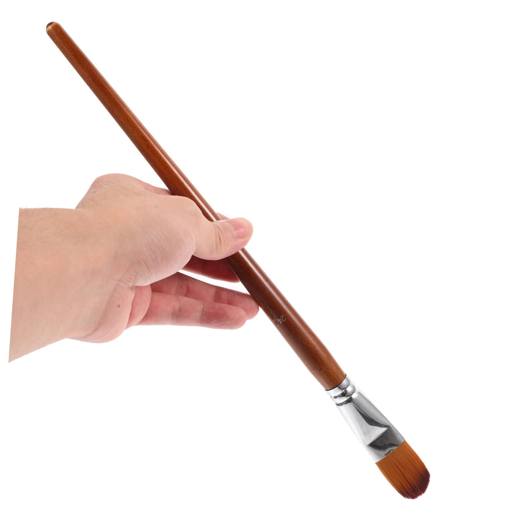 SHINEOFI 26piezas Pinceles De Pintura De Nylon De Doble Color para Acuarela y Óleo Kit De Pintura Profesional y Práctico para Artistas y Principiantes