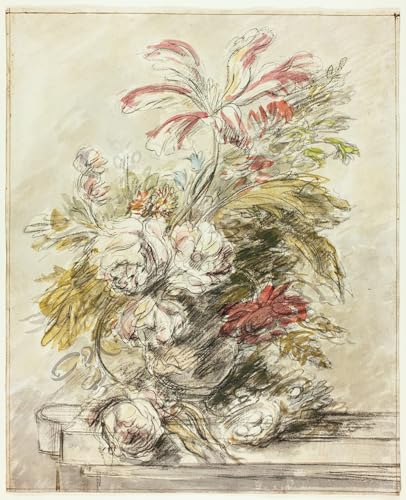 Impresiones de lienzo de Jan Van Huysum, cuadro floral decorativo de 60x90cm para pared