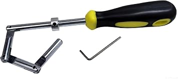 Emergency Drop Key Elevator Door Key 3link Dou Emergency Tool 2, Yellow