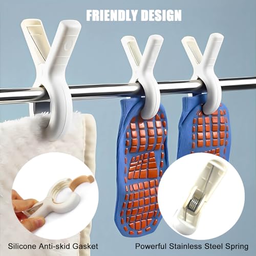 8 Pack Beach Towel Clips - 50% Off with Code OR94FU8N - Image 4