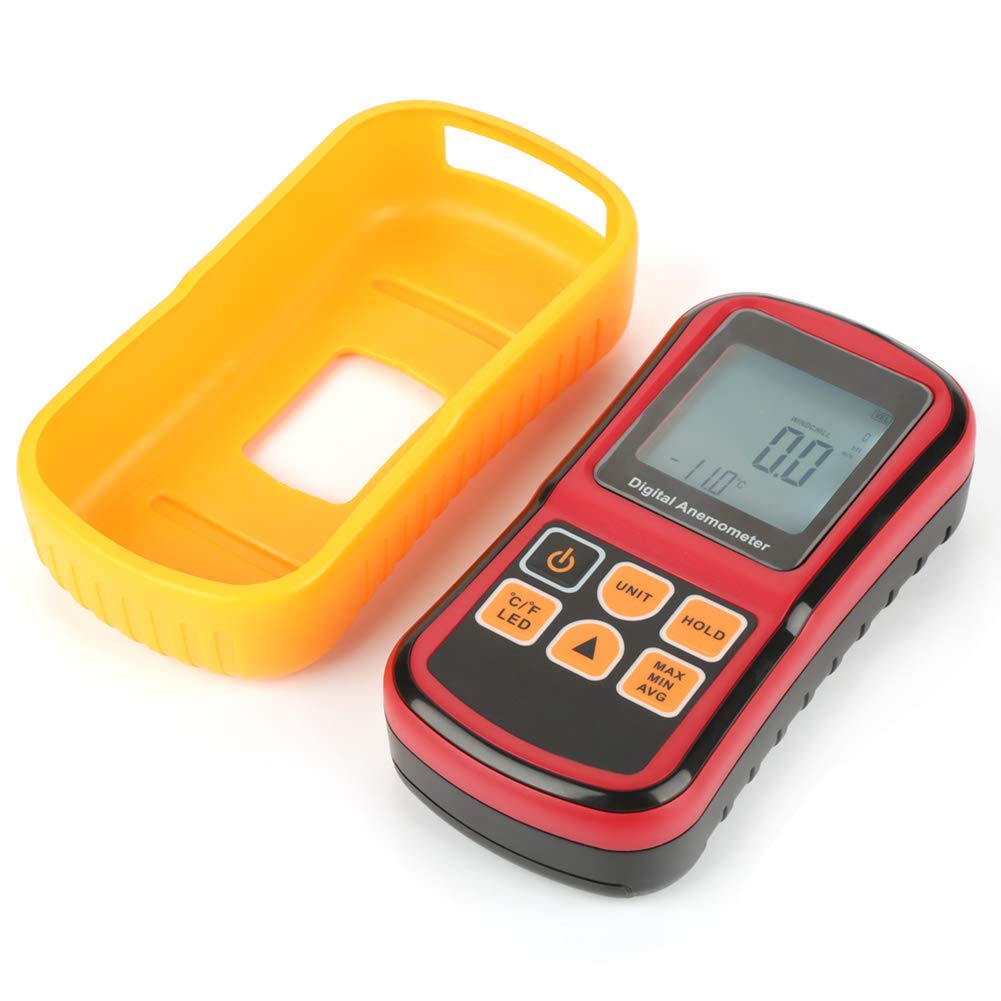 Skyking Pro HVAC Anemometer Handheld CFM Meter Wind Speed Meter with Backlight Max/Avg/Min Functions for Measuring Wind Speed Air Velocity, Temperature Air Flow Meter CFM Meter - Image 2 thumbnail