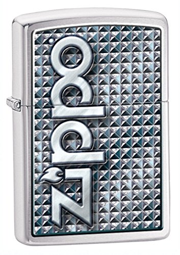 Zippo 3D Abstract Encendedor Plateado 5.5x3.5 cm