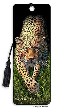 Artgame - Leopard- 3D Bookmark