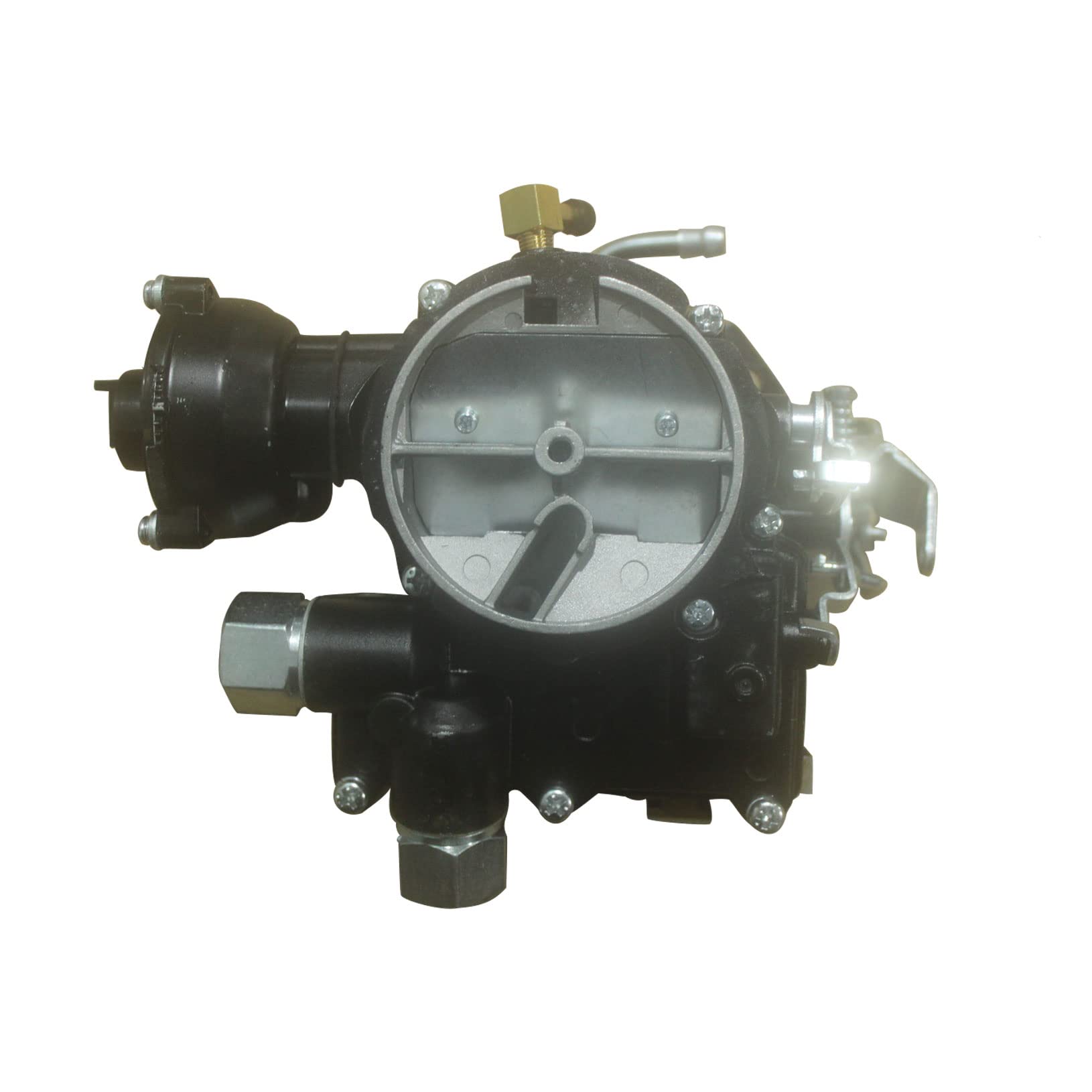 LicBundMarine Carburetor Replacement for Rochester 2 Barrel Mercarb Carburetor V8 5.0L 305 / 5.7L 350 Mercruiser Engine with Electric Choke 3310-804622R1 3310-86448A1 Black