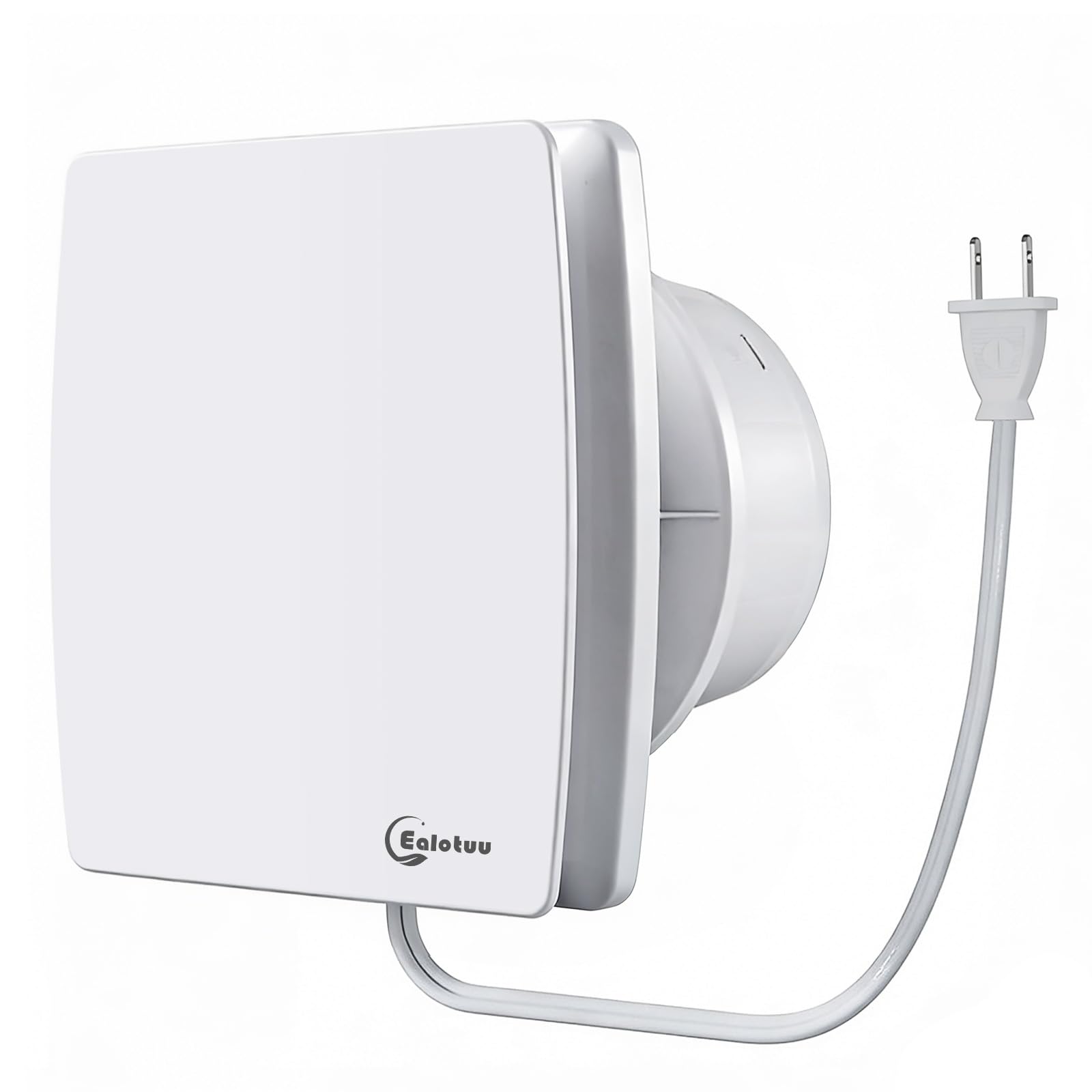 Ventilador extractor de baño de 15,24 cm, montaje en pared, plug-and-play, 141 CFM, IPX4, 35 dB de bajo ruido, 18 W, 15,24 K, ventilación para cocina, garaje