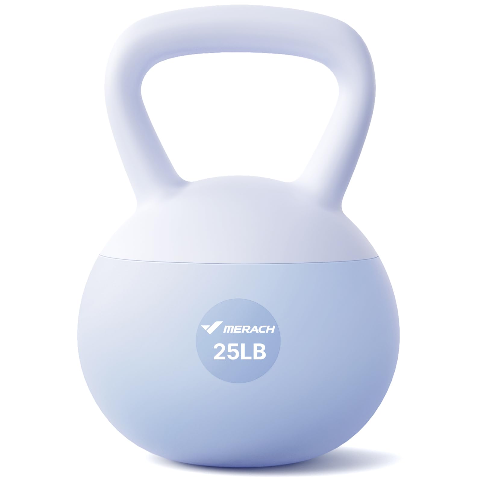 MERACH Soft Kettlebells 15/25 LB Shock-Absorbing Cushioned Base Anti-Slip