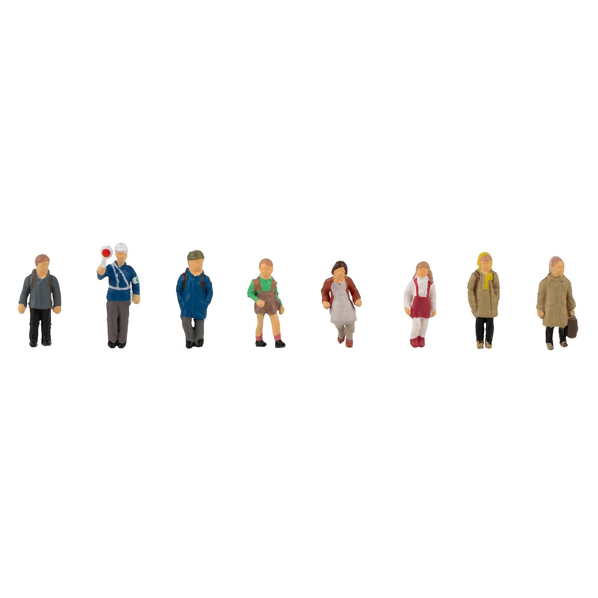 Faller 151622 HO/OO Gauge Schoolchildren (8) Figure Set