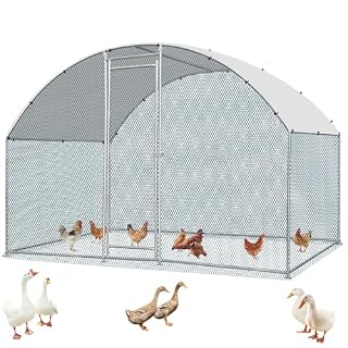 HOBBYZOO enclos poulailler dôme 298 x 197 x 200 cm
