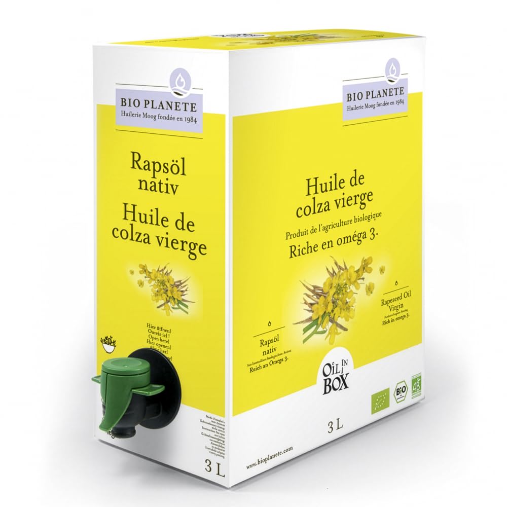 Bio Planète Rapsöl nativ, 1er Pack (1 x 3 kg)
