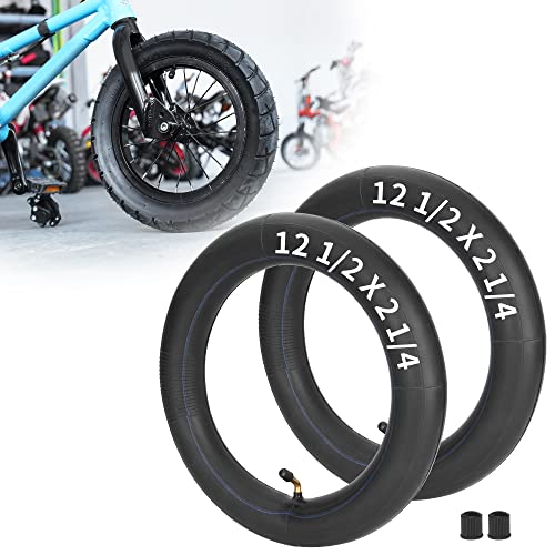 2x Veloce Schlauch 12 1/2 X 2 1/4 – Für Fahrrad, Kinderwagen & Co. (FV-Ventil)
