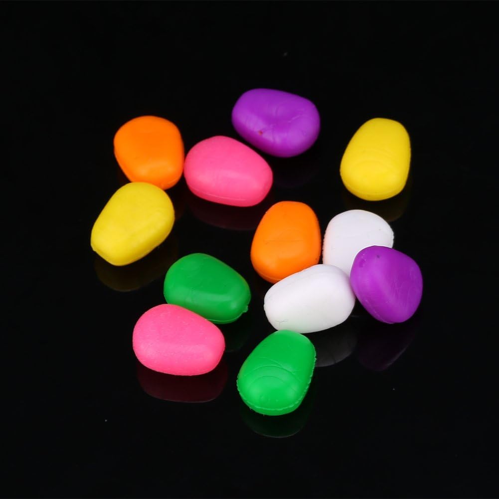 VGEBY 60Pcs Corn Lure Bait, Soft Artificial Up Floating Fishing Baits (Mixed) Carp Fishing Corn