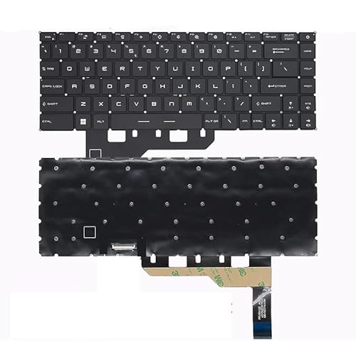 Laptop Keyboard for MSI GS66 GE66 P66 GP66 for Stealth 10SD 10SF MS-16V3/1541/14C1/14C2 MS-16V1/16V2 MS-14D3/14D1/14DK(Colorful 