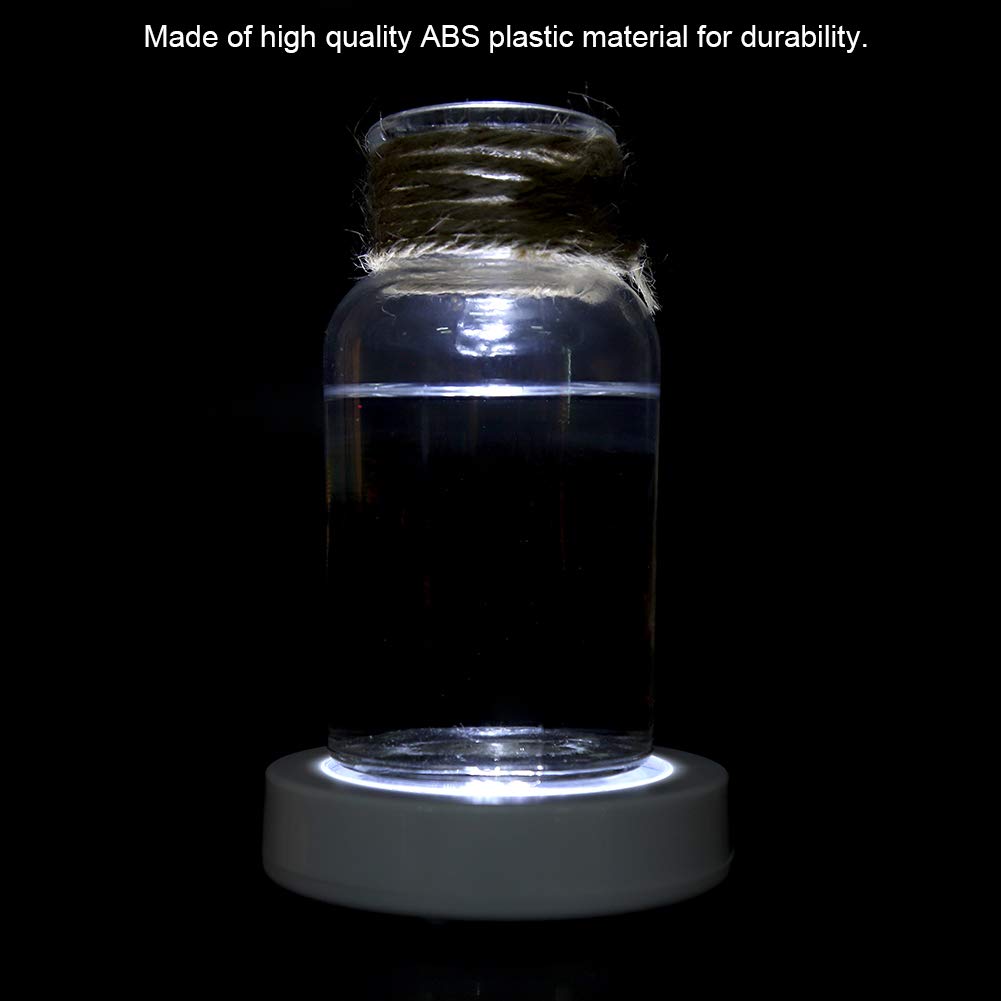 24 Sottobicchieri LED Con Luci Lampeggianti - Per Bottiglie E Bicchieri Da Festa - Foto 8