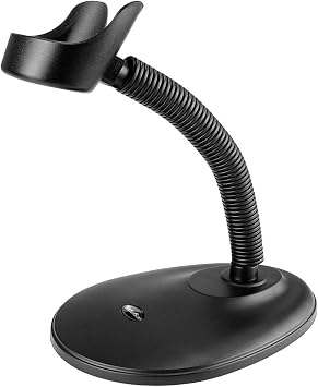 NetumScanGoose Neck Hands Free Adjustable Barcode Scanner Stand for Desk Support Holder