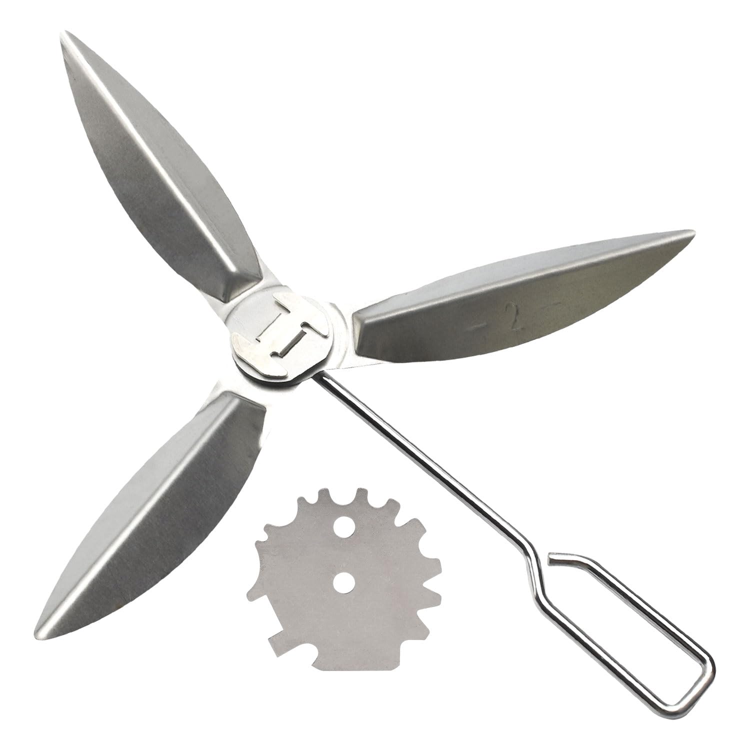 DECKMAN 18.5 Inch One-Touch Cleaning System Kit Compatible with Weber Grill Parts, for Weber 307443, 307408, 3618, 7443 Charcoal Grill, Kettle Grills, Replaces 7443, 90719