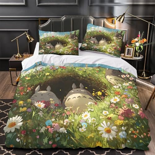 Linge de lit microfibre 3D à motif créatures animées avec impression haute définition