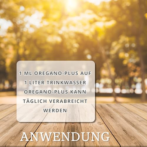 Meine Hennen Oregano-Plus 250 ml, Oregano,Thymian und Zimt Ergänzungsfuttermittel für Hühner, Tauben und Wachteln. Für Ihr Geflügel zur Unterstützung der Darmfunktion, sowie des Stoffwechsels