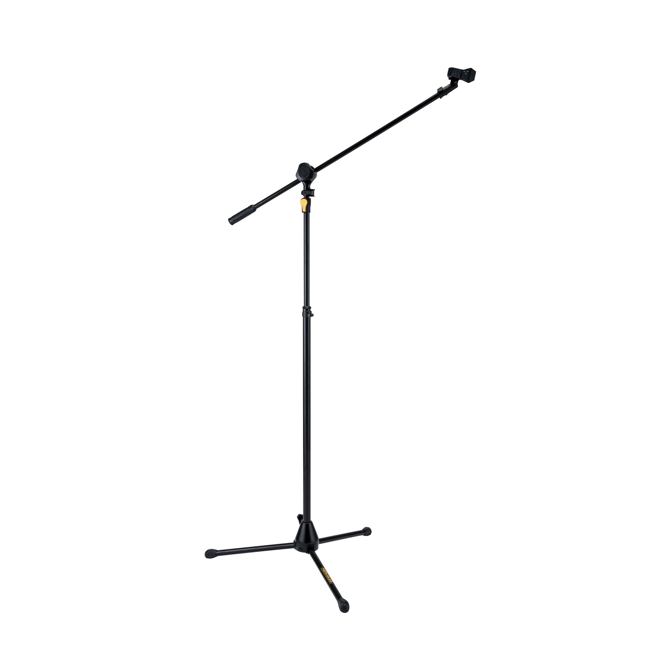 Hercules Supporto per microfono, 111,5-168 cm, forca, 2 in 1, EZ Grip, tripla