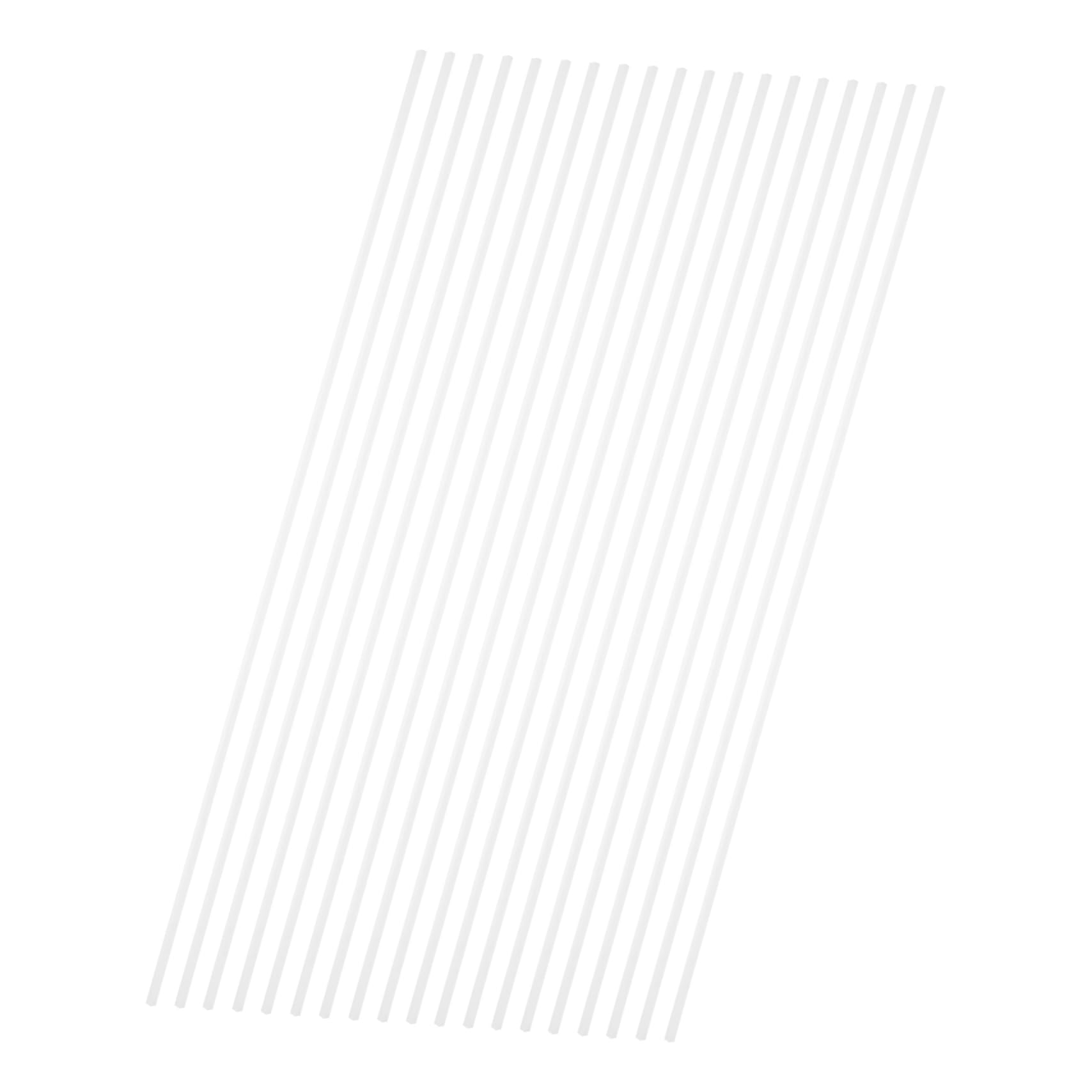 VILLCASE Sets Abs Material Square Tubing DIY Tubing Material Versatile Tube for Architectural Sandboxes Pcs