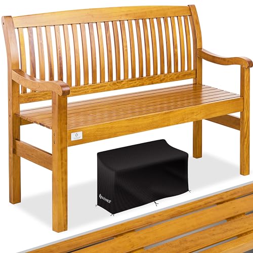 KESSER   Banco de Jardín de Madera Resistente