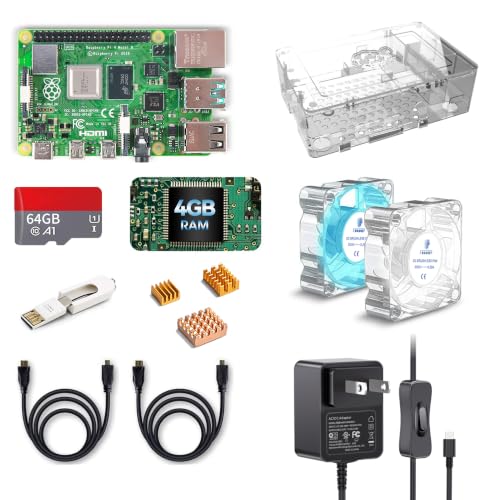 Amazon.co.jp: TRASKIT Starter Kit for Raspberry Pi 4 Model B
