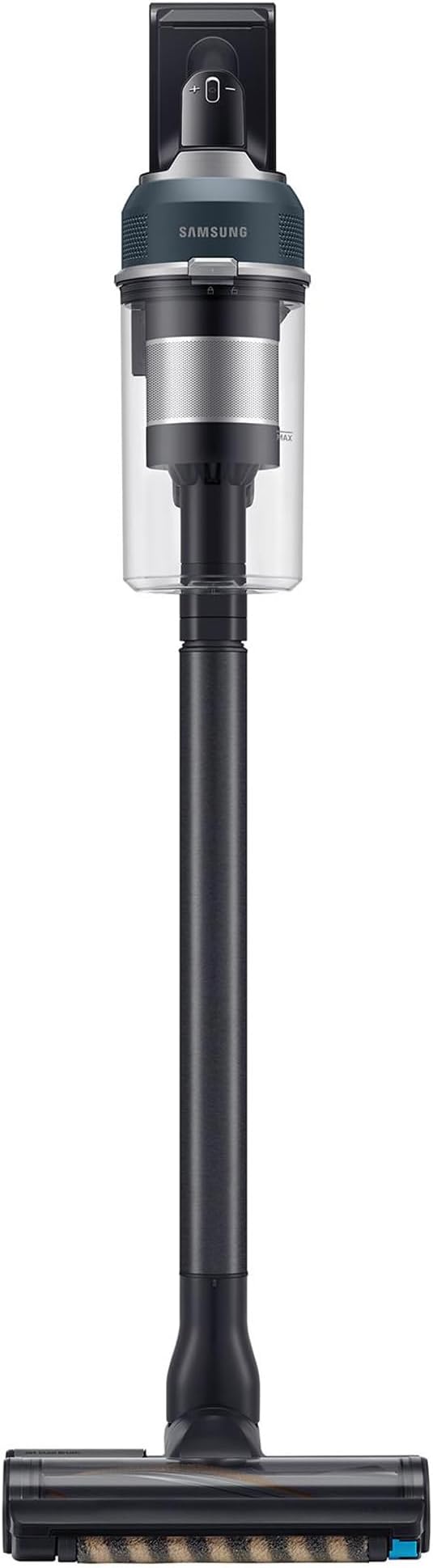 SamsungJet 95 Pro Cordless Stick Vacuum Cleaner, Max 210W Suction Power with Spray Spinning Sweeper – Midnight Blue VS20C9544TB/EU