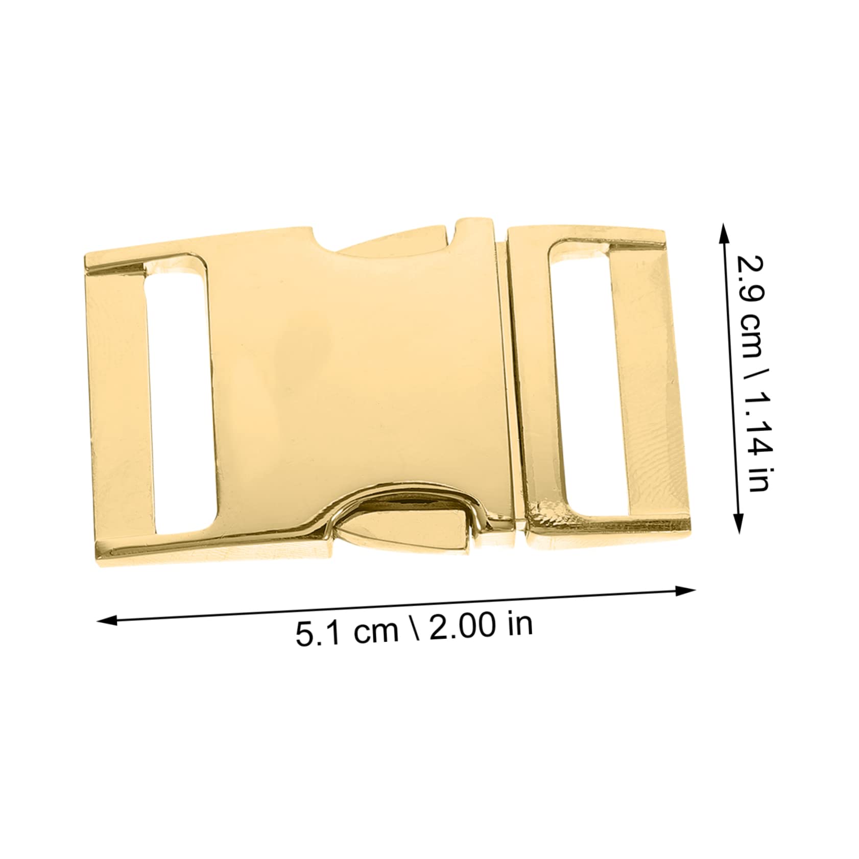 AUTSUPPL Strong Alloy Multi-function Buckles 6pcs Backpack Buckle Clips Wear-resistant for Outdoor and Pet Accessories