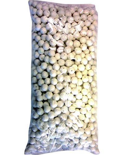 Boules Blanches Cotillons en Ouate 1000