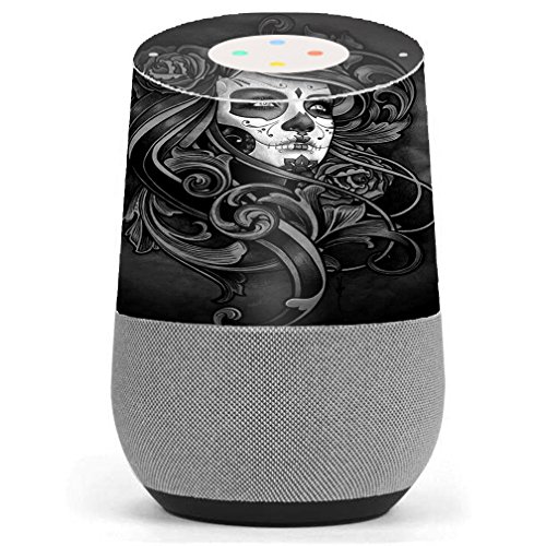 Skin Decal Vinyl Wrap for Google Home Stickers Skins Cover/Sugar Skull Girl