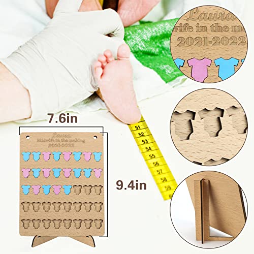 free-space Student Midwife Tool Midwife Birth Counter,Baby Tracking Midwifery Delivery Newborn Documenting Childbirth Sessions Midwife Gift (Clothing)