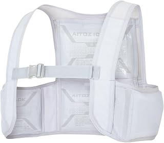 アイトス(Aitoz) アイスベスト(アイスパック4個付) 春夏用 シルバーグレー AZ865948 003 F