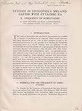 Studies In Drosophila Melanogaster With Attached X:s II. Frequency of Homozygosis