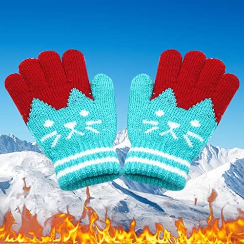 4 Paar Kinder Wollhandschuhe - Winterhandschuhe Bun Produktbild-Vorschau 6