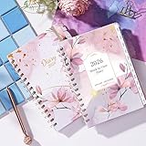 2026 Diary - 2026 Diary A5 Week to View from Jan. 2026 - Dec. 2026, DIARY with Back Pocket, Monthlly Tab, 21.5 * 15.5 cm, Pink - Image 2