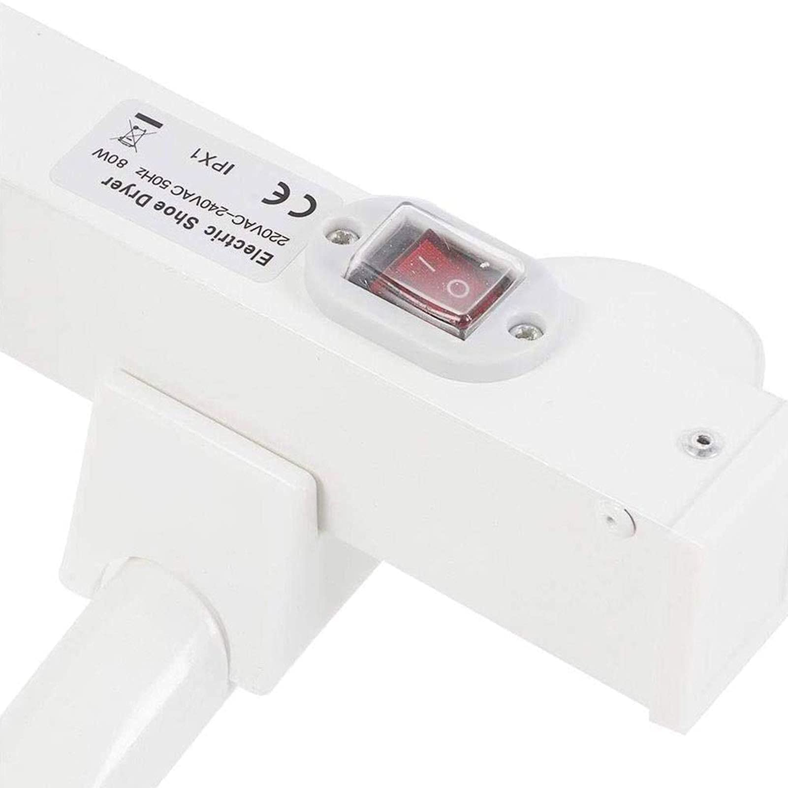 Asciuga Scarponi, asciuga Scarpe in Piedi, scaldascarpe Elettrico 8 Rack Stendino riscaldato Plug-in per Calze e Guanti