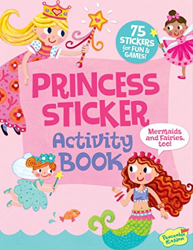 Peaceable Kingdom Princess Sticker Activity Book