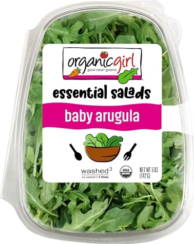 Organicgirl Baby Arugula Greens, Clamshell, 5 Oz