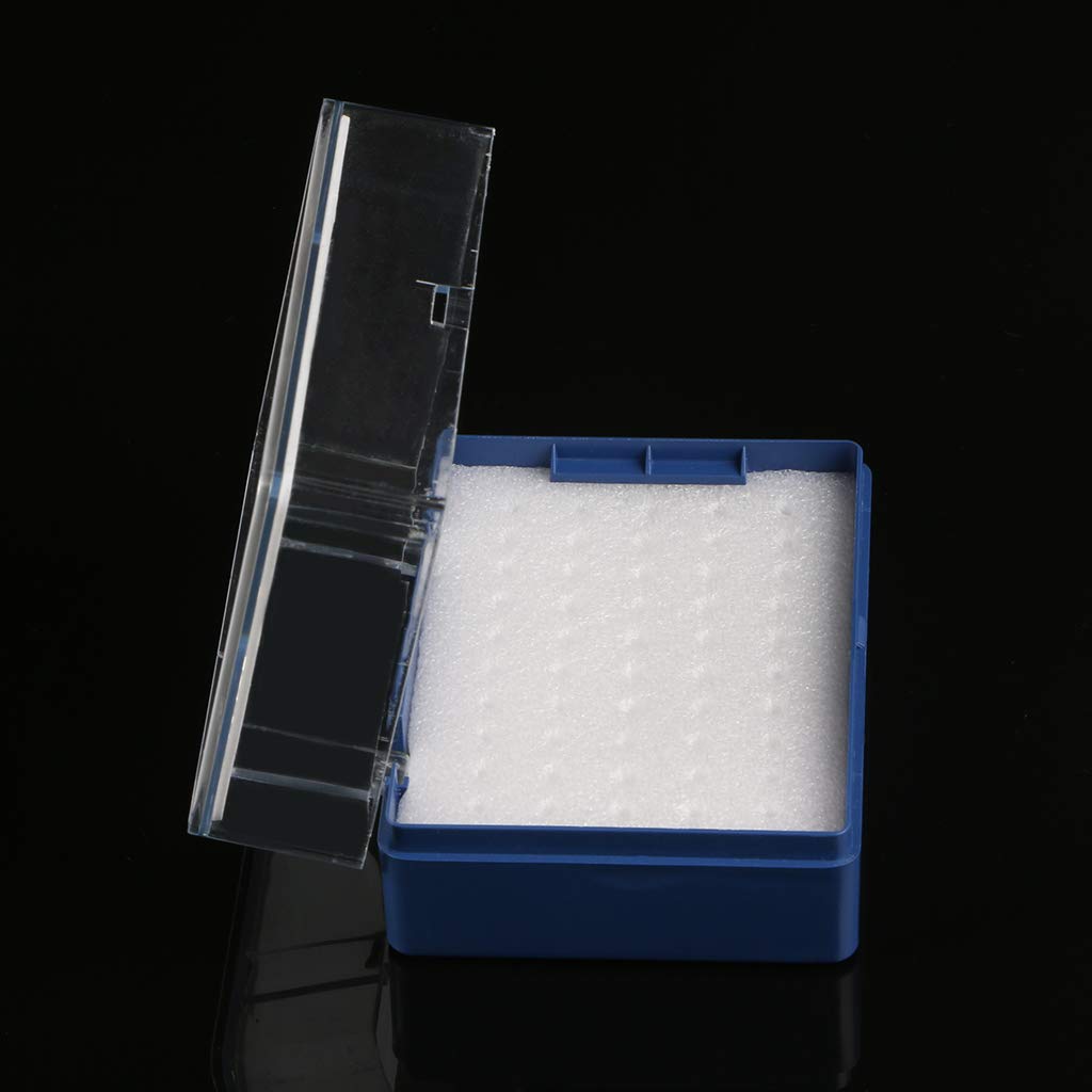Boîte de Rangement en Plastique avec Organisateur de Fraise en Mousse pour 50 forets PCB Porte-Embouts de Tournevis