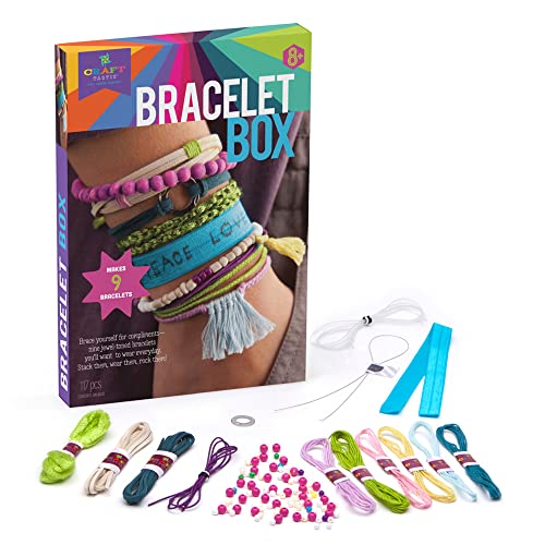 Craft-Tastic Bracelet Box-Jewel Jewelry, Diy Craft Kit, Multi #TOP2