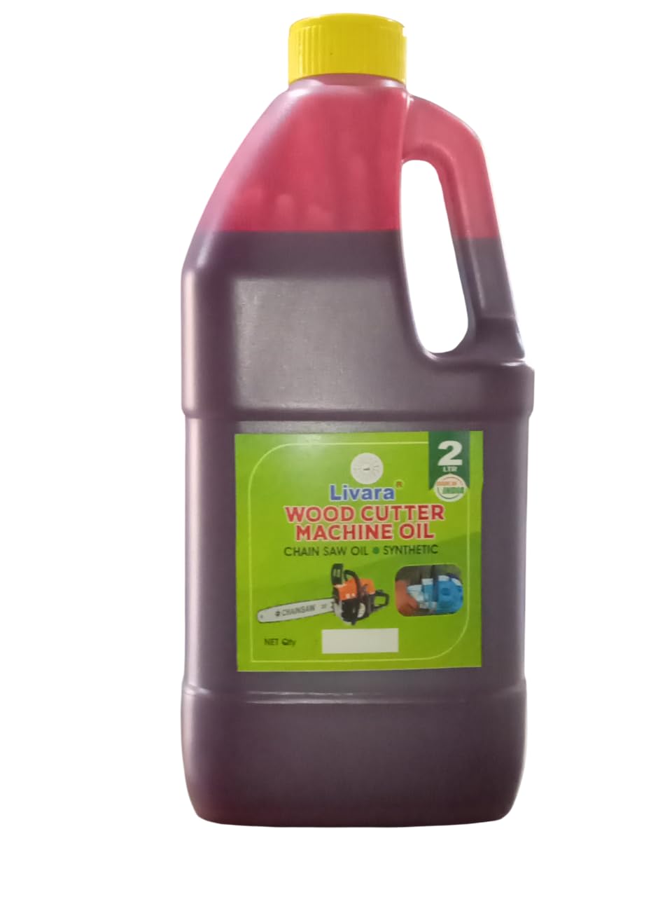 Wood Cutter Machine Chain Saw Oil, Dark Red, 2 Litre Premium Lubricant, Reduces Friction and Wear, Universal Chainsaw Compatibility-image-39