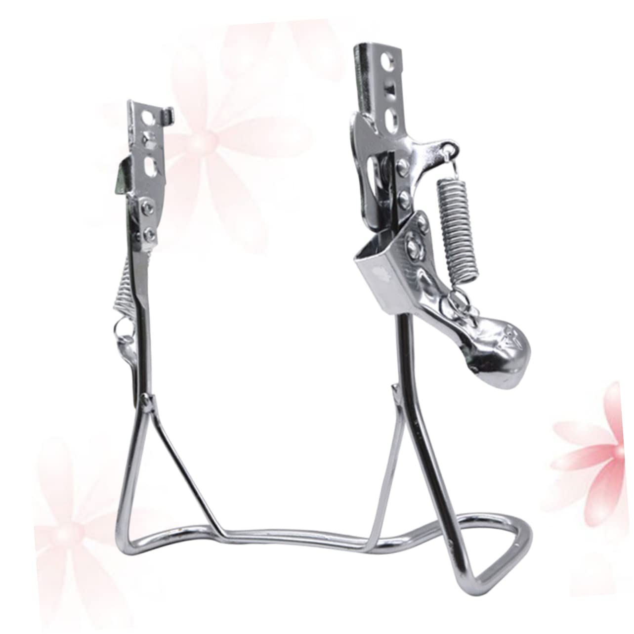 Milisten 1PC Dual Parking Stand Durable Bike Storage Rack for Maintenance Display and Repairs for Electric Bikes and