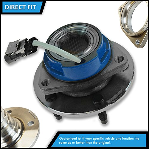 Image of TRQ 2 Piece Front Wheel Bearing & Hub Assembly Set Compatible with 2012-2023 Chrysler 300 Dodge Challenger Charger