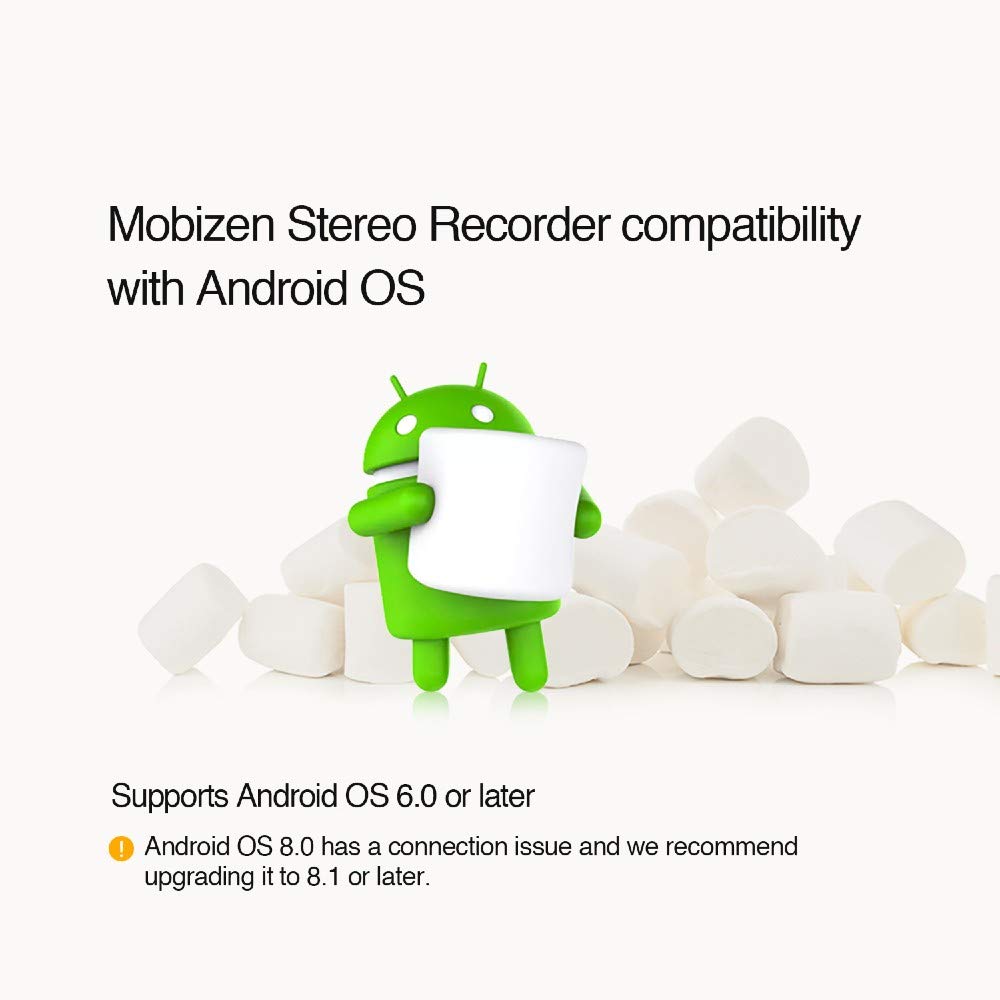 Registratore stereo Mobizen (M2), il primo dispositivo di registrazione audio interno al mondo solo per telefoni e tablet Android