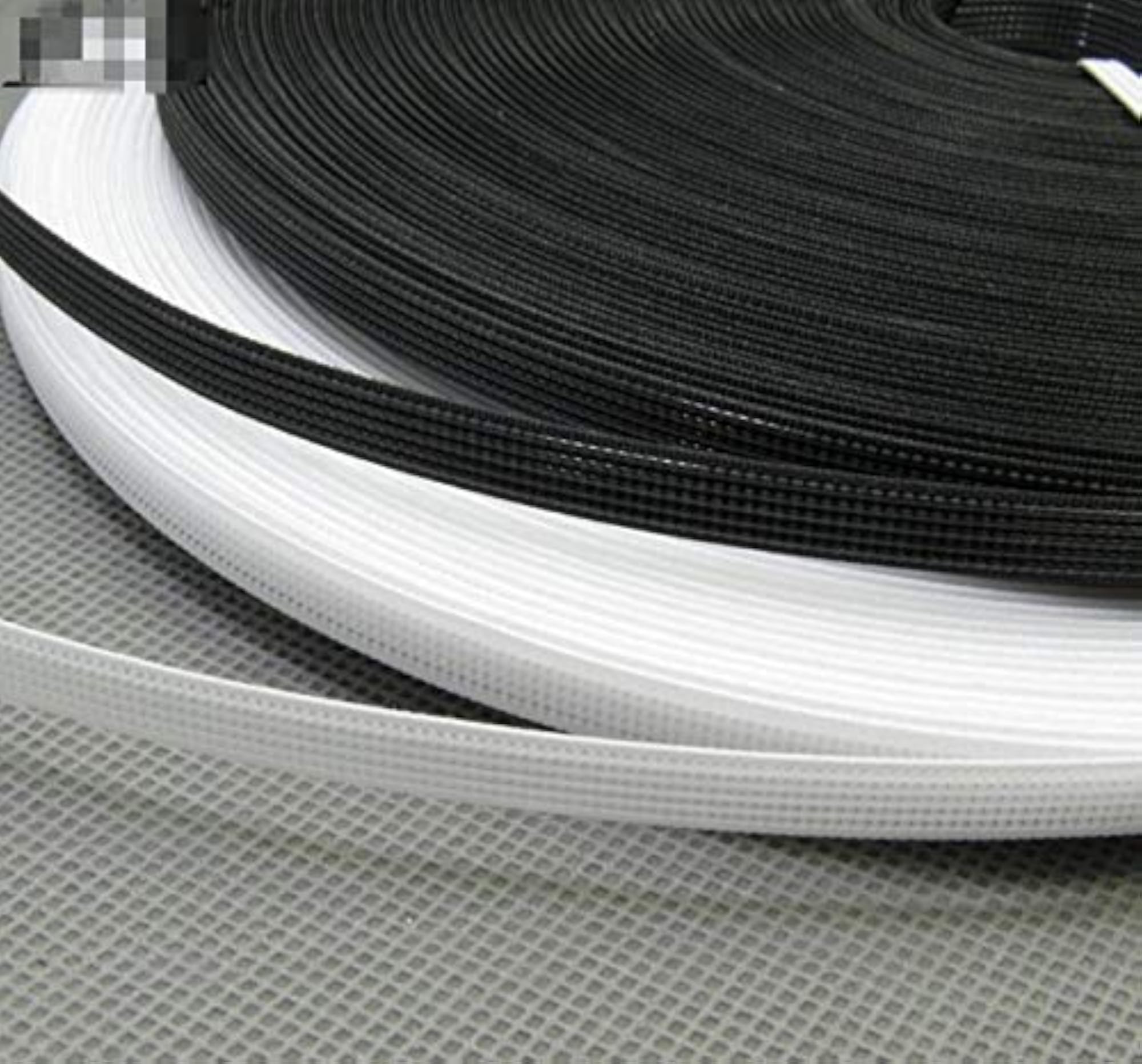 50 Yards Poly Polyester Boning 15mm Polypropylene (White)