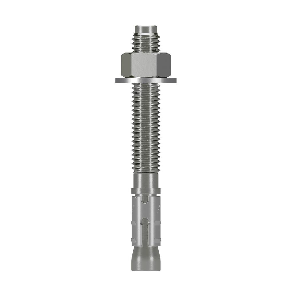 Simpson Strong Tie Simpson STB2-50414R10 Strong-Bolt 1/2" by 4-1/4" Wedge Anchor, (10per Box)