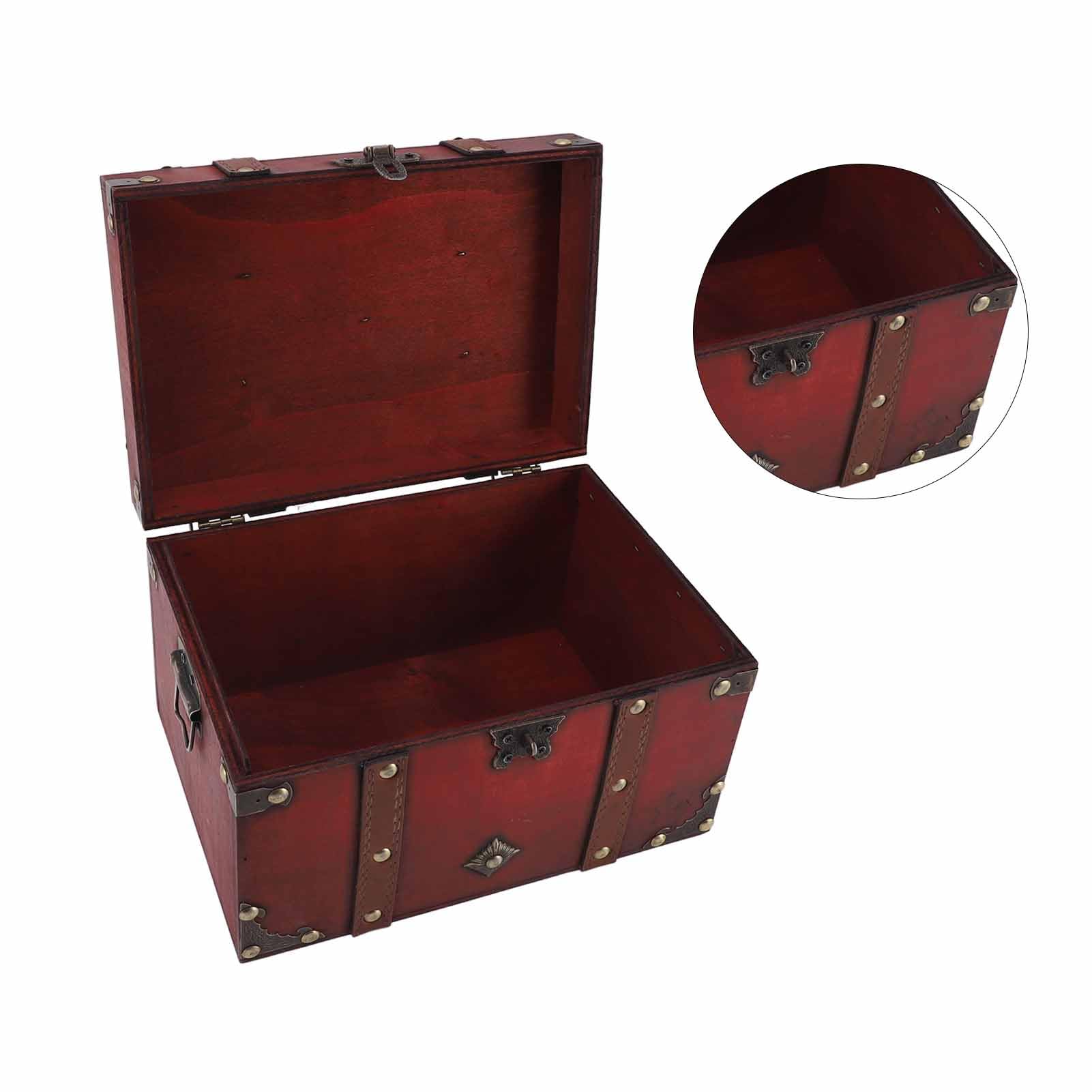 Amazon.com: Wooden Storage Chest Trunk, Large Capacity Exquisite