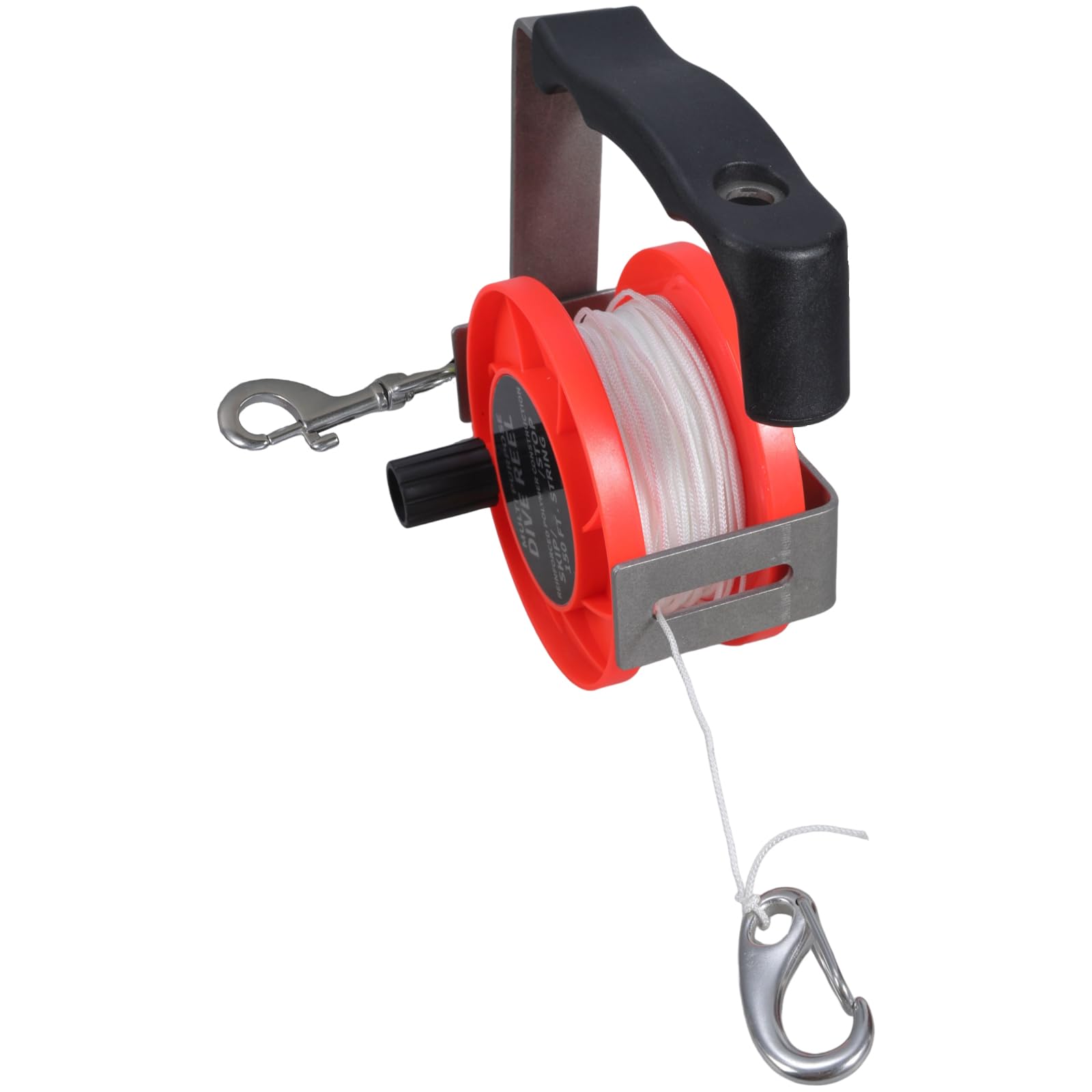 Buxuaaaa A Type Diving Reel Handle Spool Professional Underwater Diving Line Reel For Depth Se Exploration Underwater